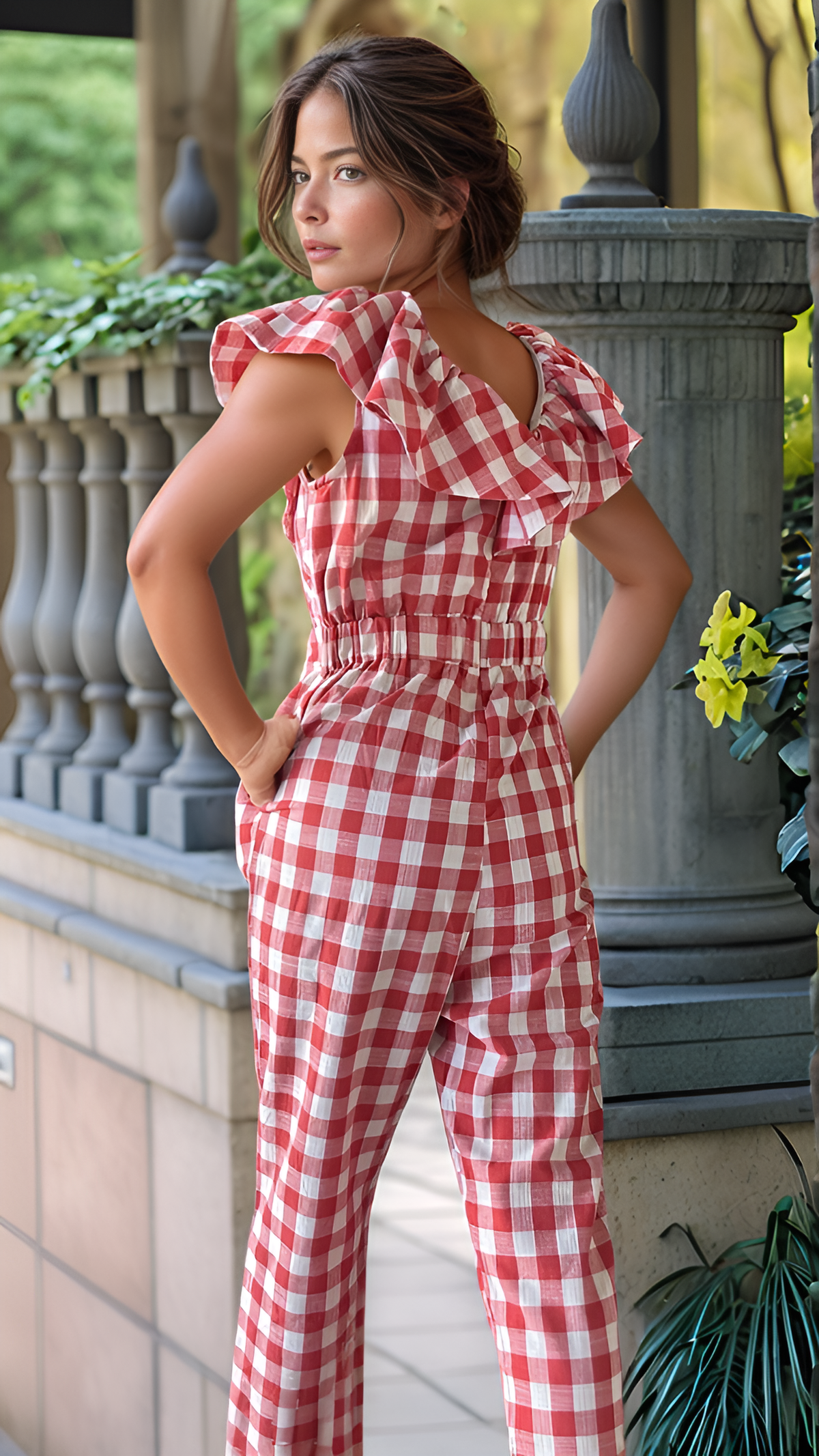 Vichy Jumpsuit