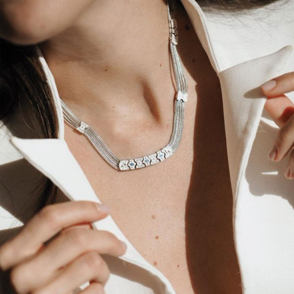 Gobeklitepe Necklace Silver