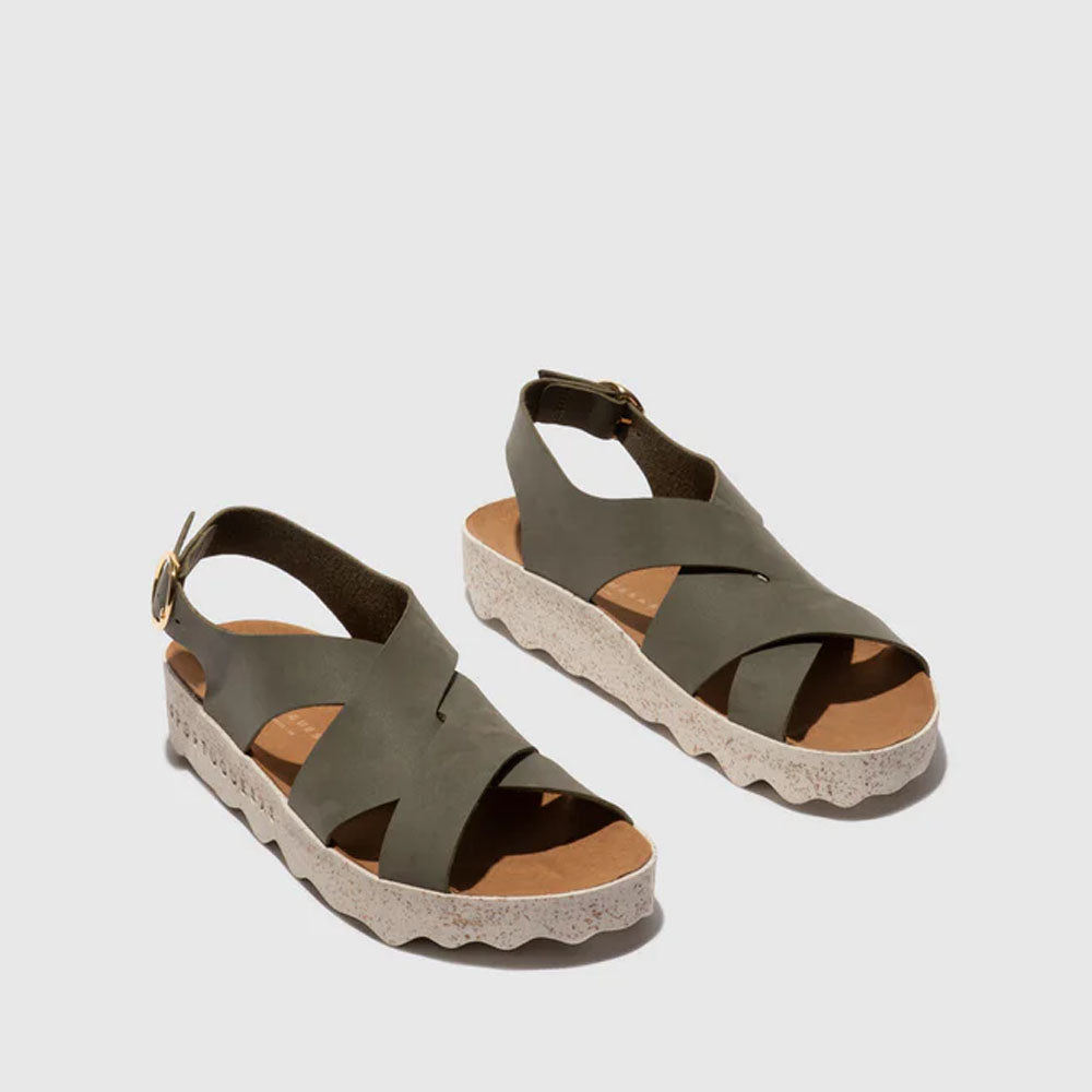CUSK L / NUBUC KHAKI