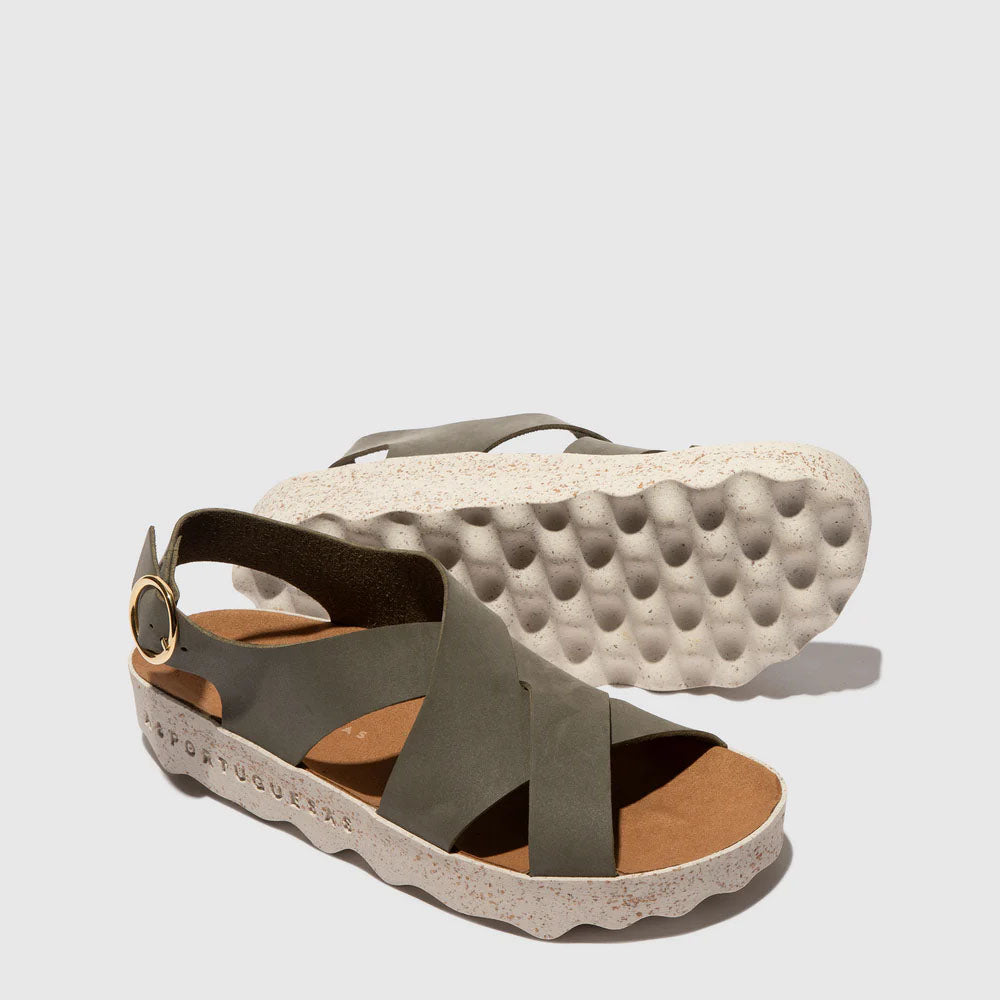 CUSK L / NUBUC KHAKI
