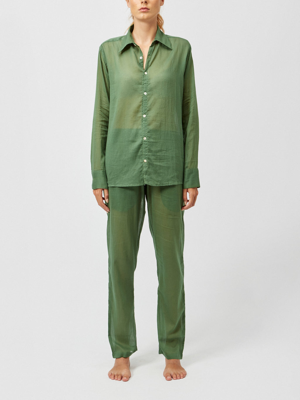 ESSENTIAL SHIRT IN GREEN
