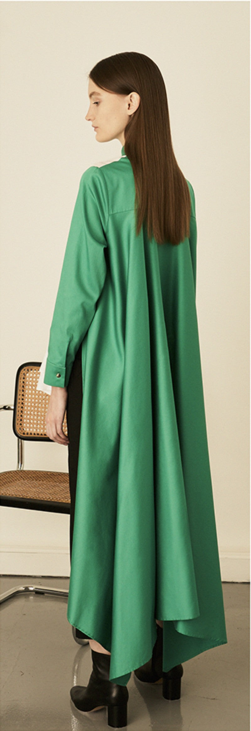 Long Green Coat
