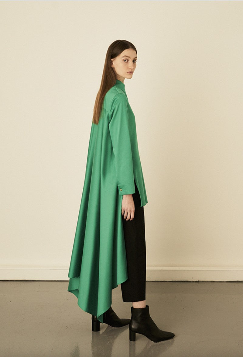 Long Green Coat