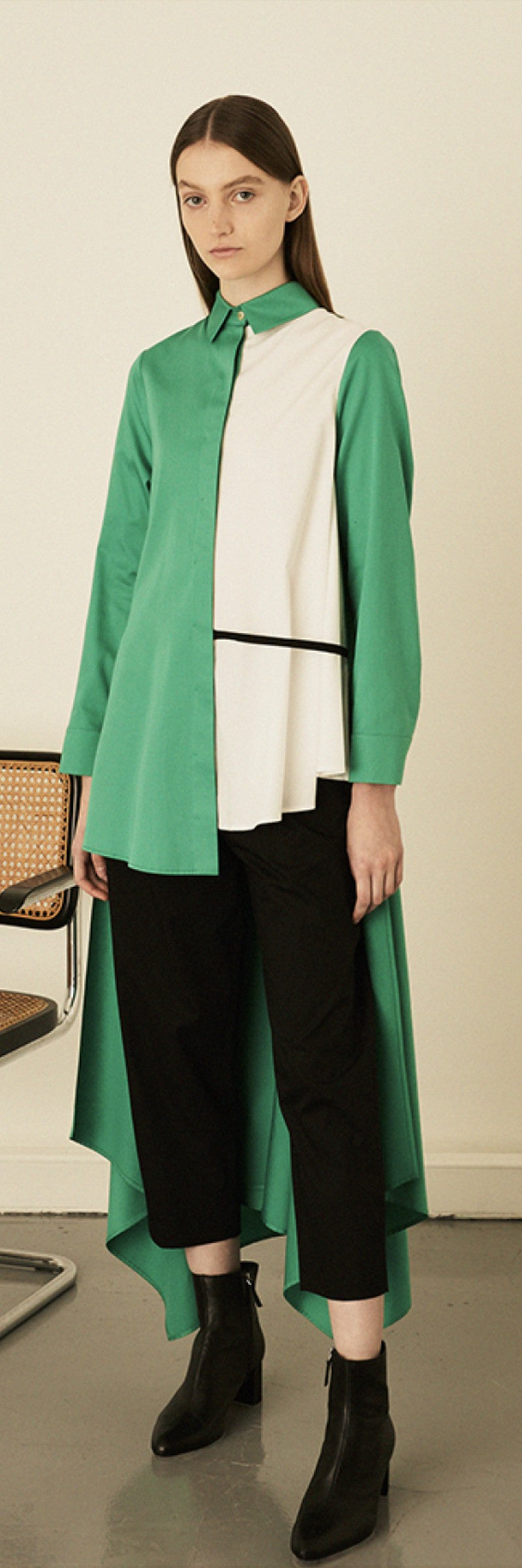 Long Green Coat