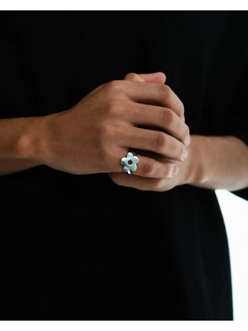 TwoJeys Flower Ring Silver  (20)