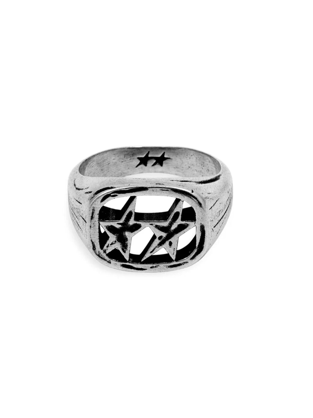 TwoJeys Ring Framed Ring - Silver