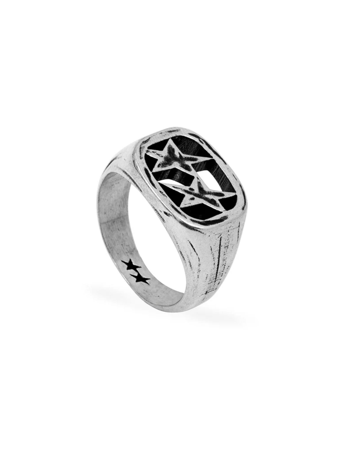 TwoJeys Ring Framed Ring - Silver
