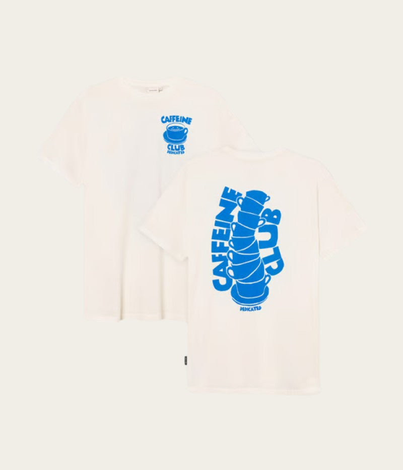 T-shirt Stockholm Caffeine Club Off-White