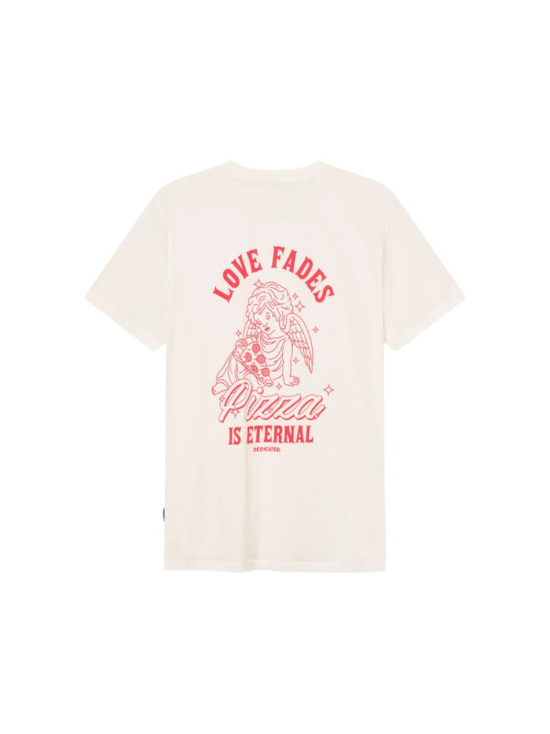 T-shirt Stockholm Eternal Pizza Off-White