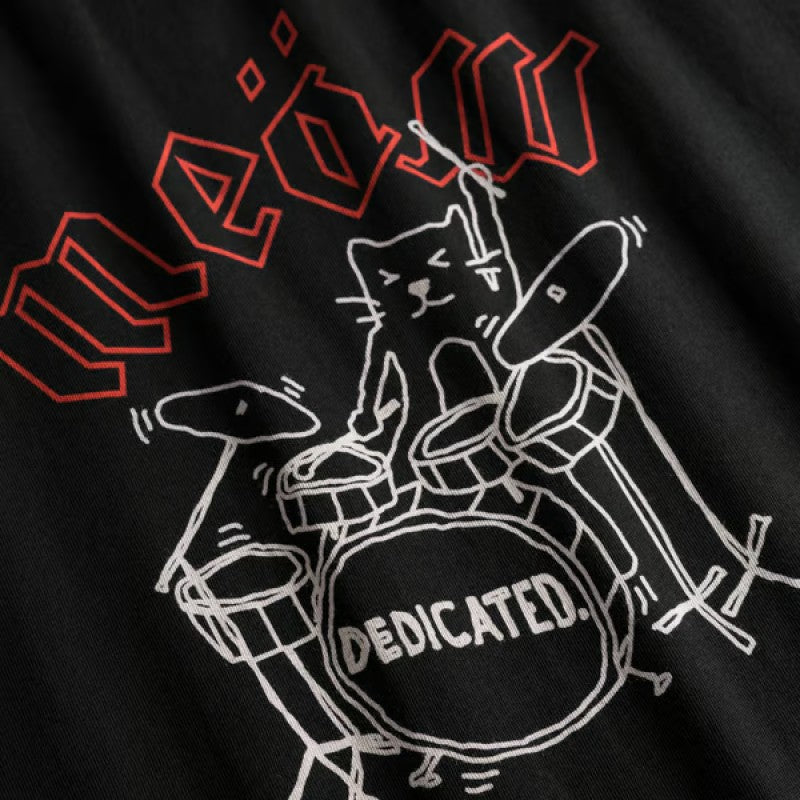 T-shirt Stockholm Meow Black