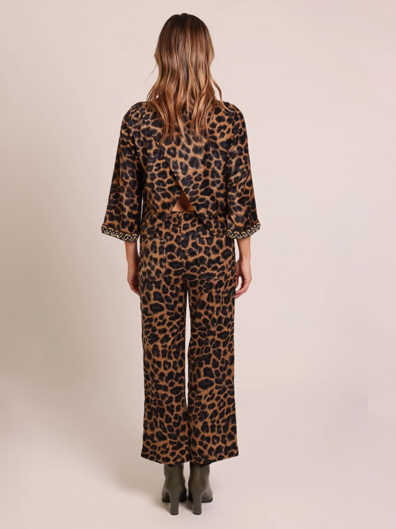 Jilly trousers leopard