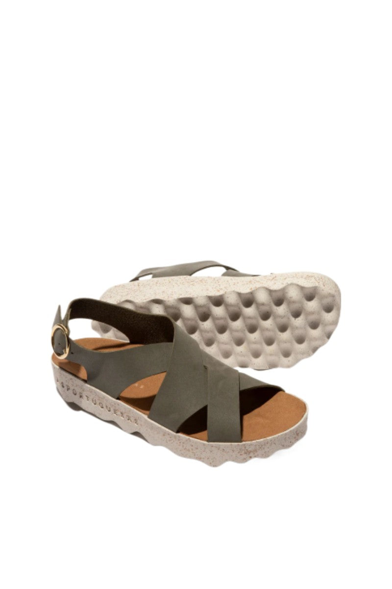 CUSK L / NUBUC KHAKI