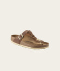 GIZEH BRAIDED LEOI R / COGNAC