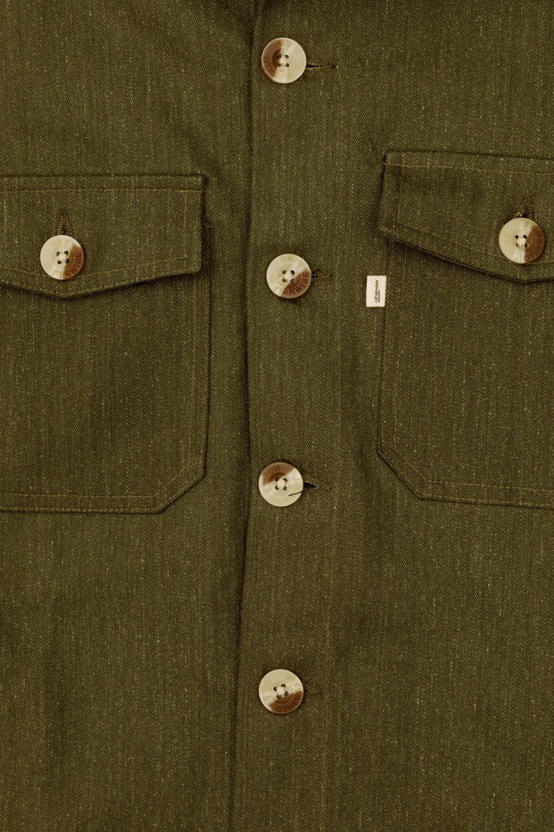 milit lightweight jacket in military green