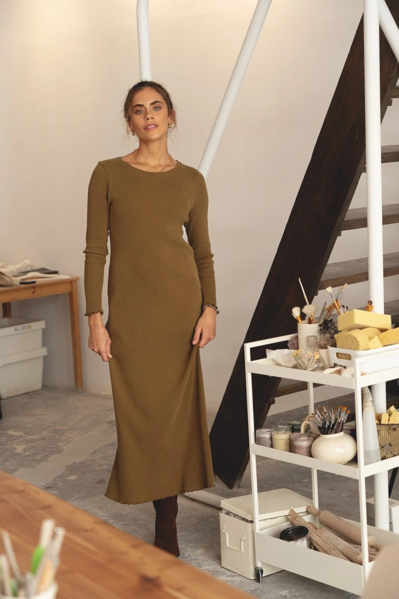 Ella Rib Dress