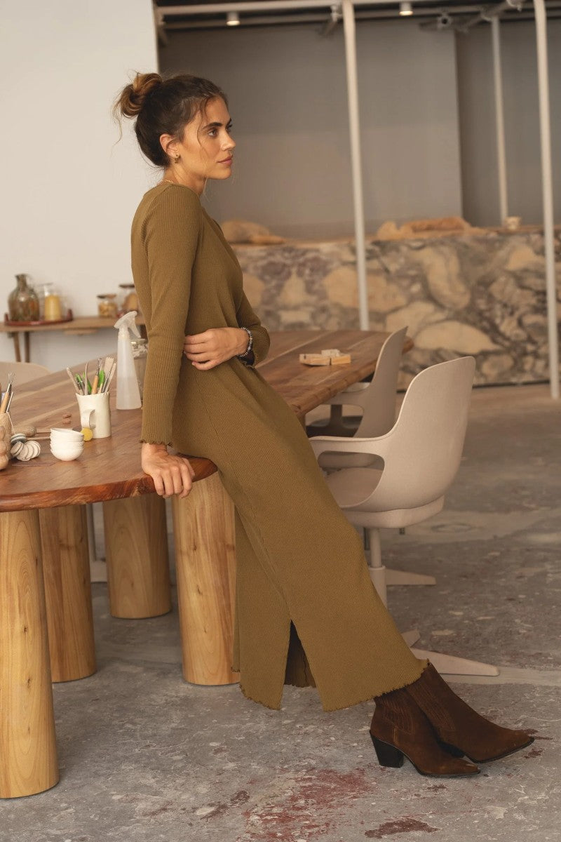 Ella Rib Dress