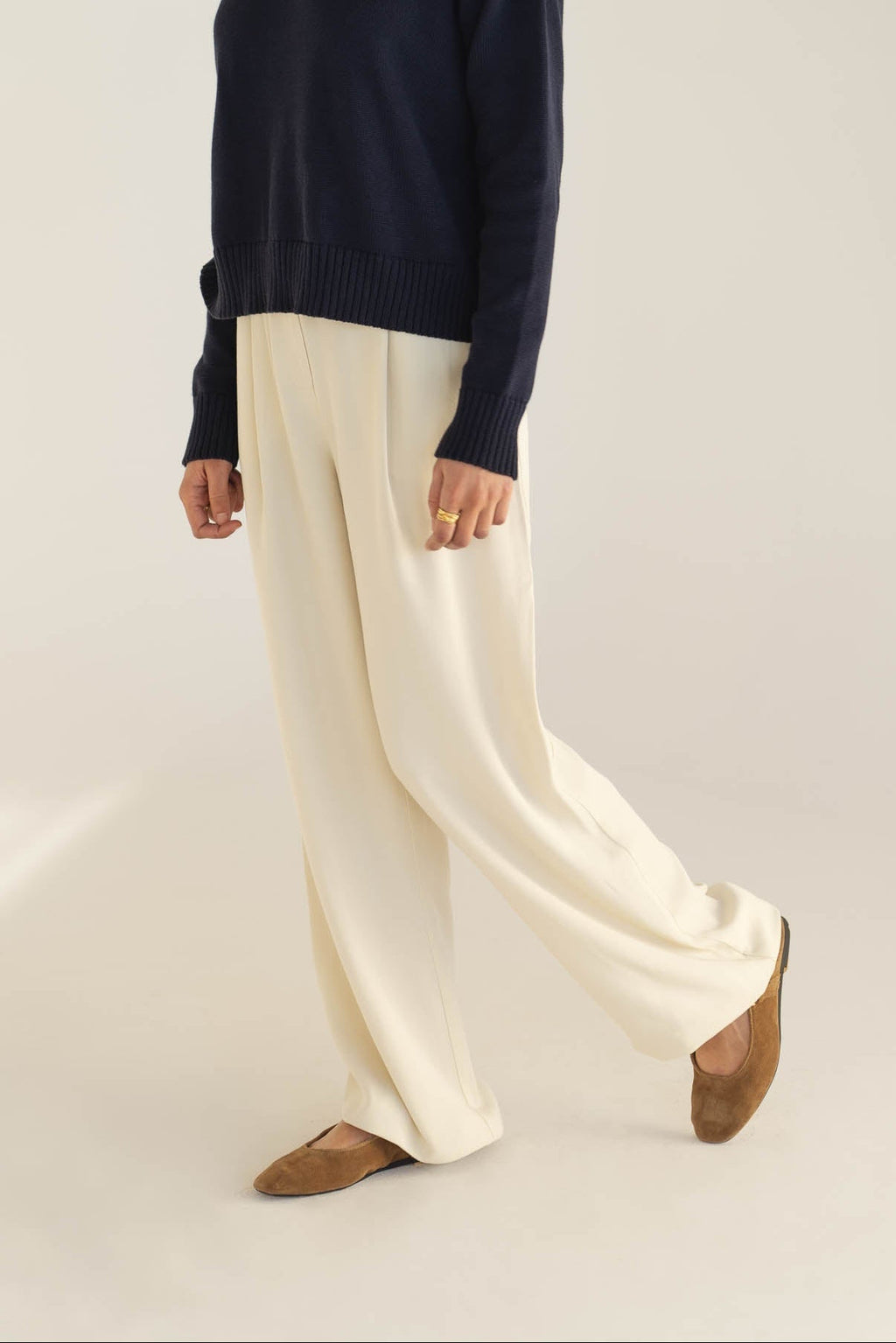 Mara Pearl Tencel Trousers