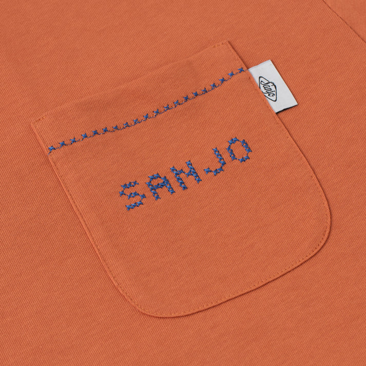 Old Money Pocket T-Shirt Brick