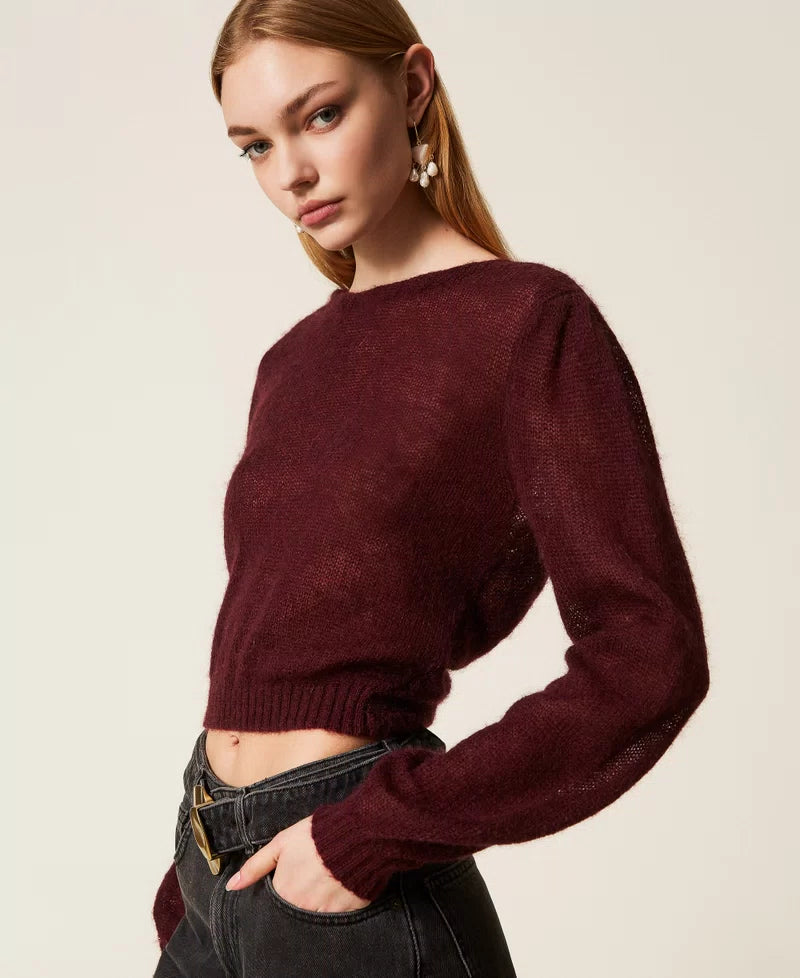 Top Malha Mohair