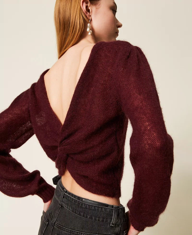 Top Malha Mohair
