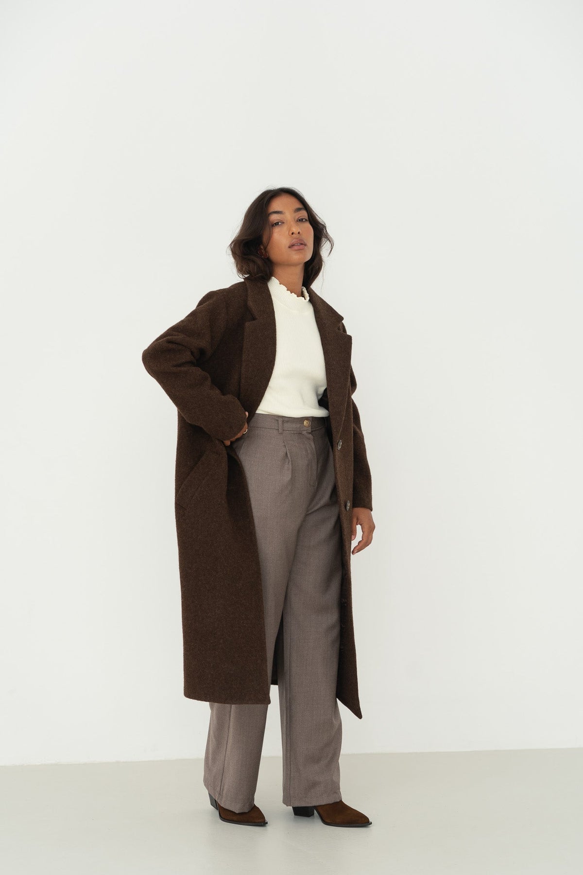 Noah Wool Overcoat