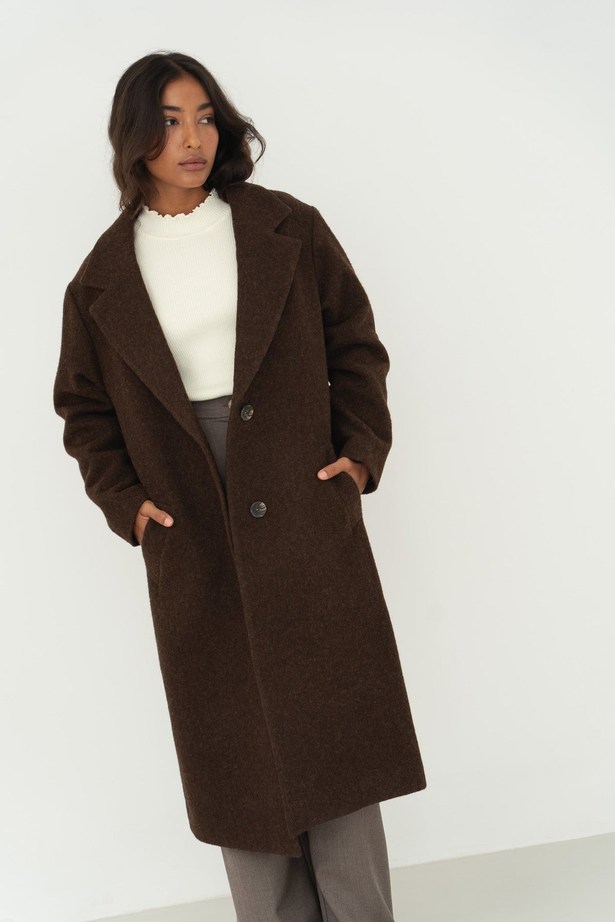 Noah Wool Overcoat