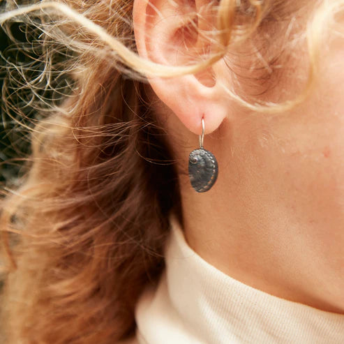 earrings macro haliotis