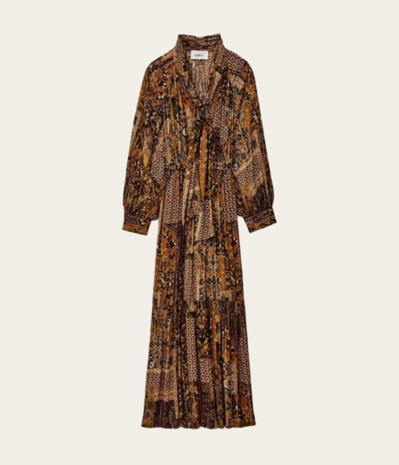 PIERTA vestido comprimento midaxi