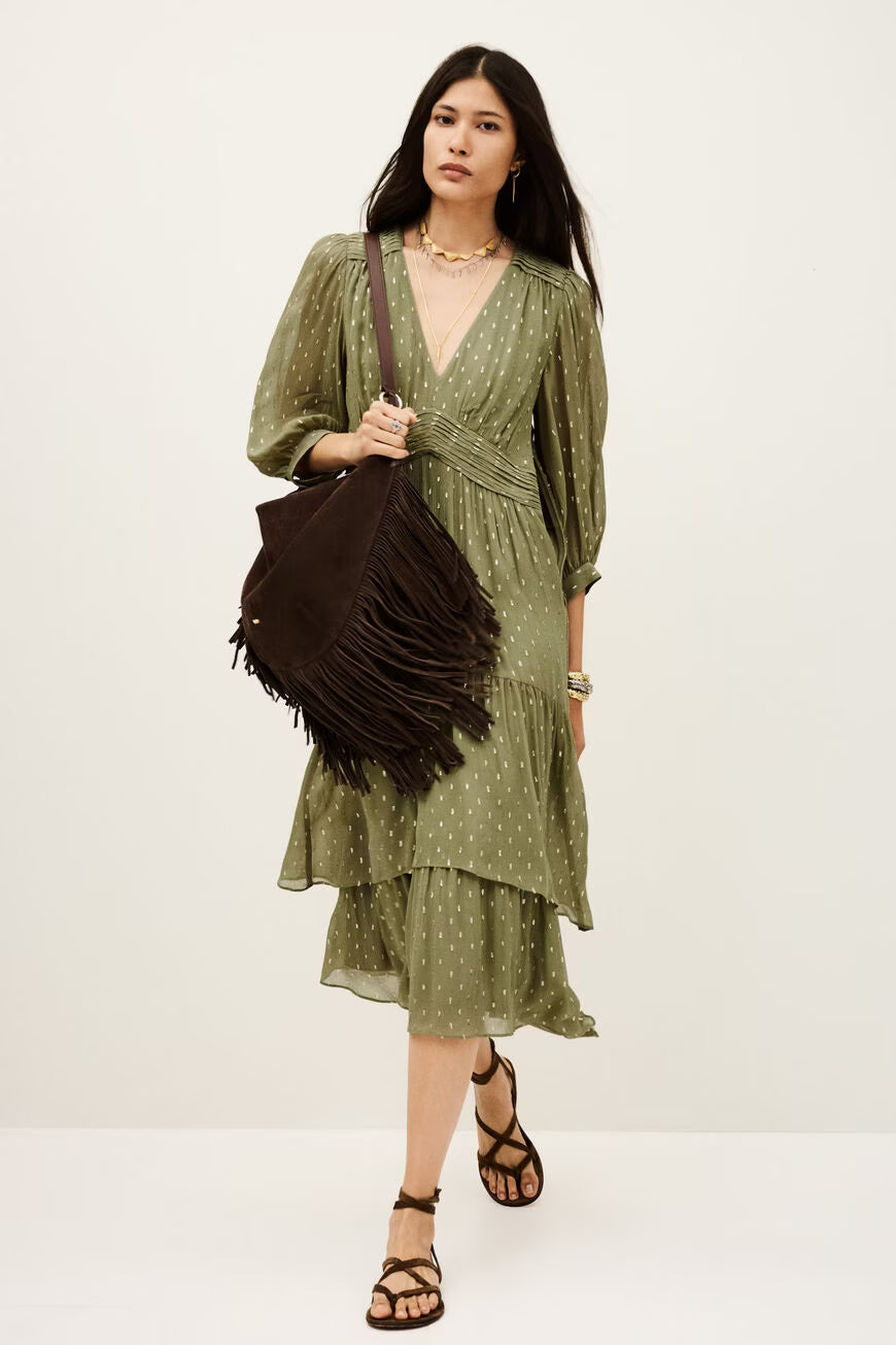 Tiered Dress MAIA Green