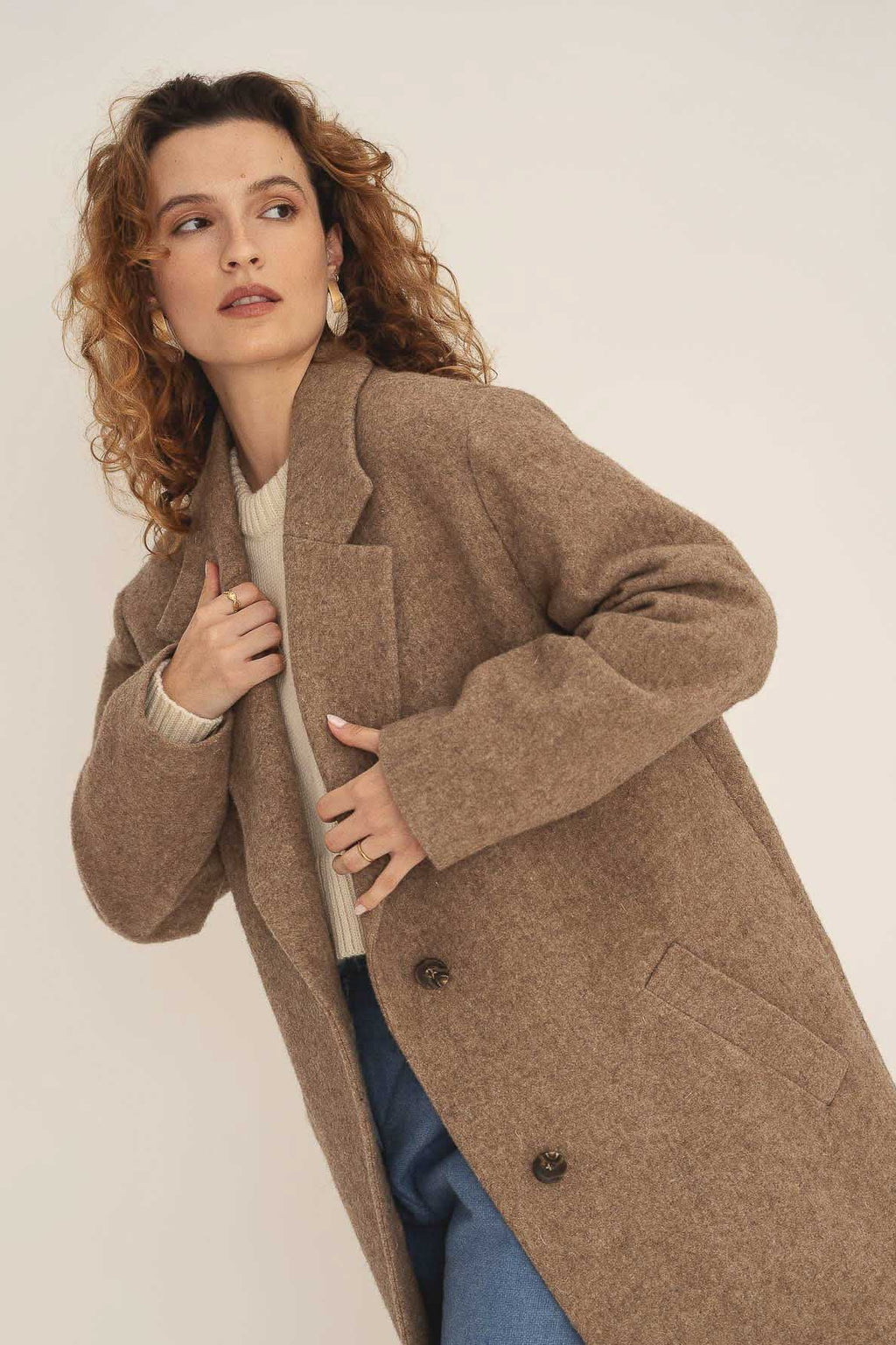 Noah Wool Overcoat