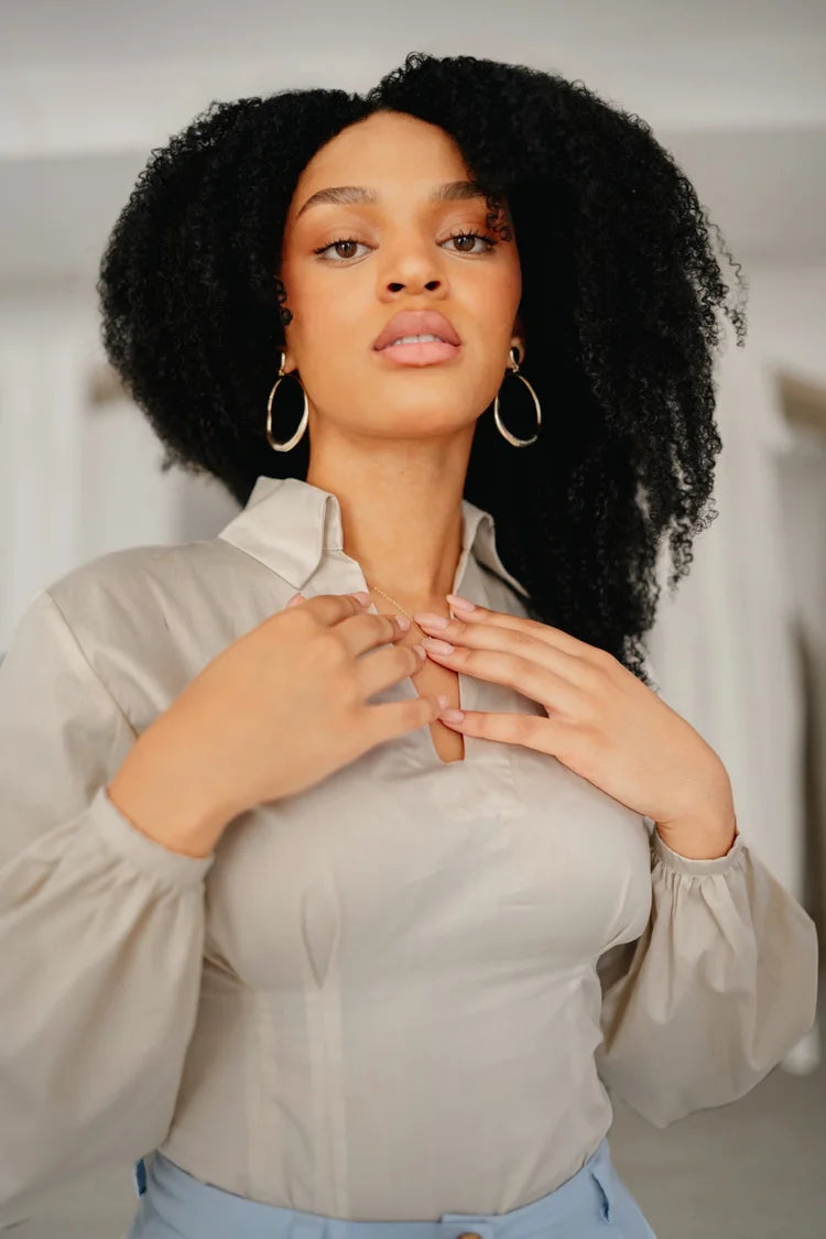 MICA BLOUSE - ECRU