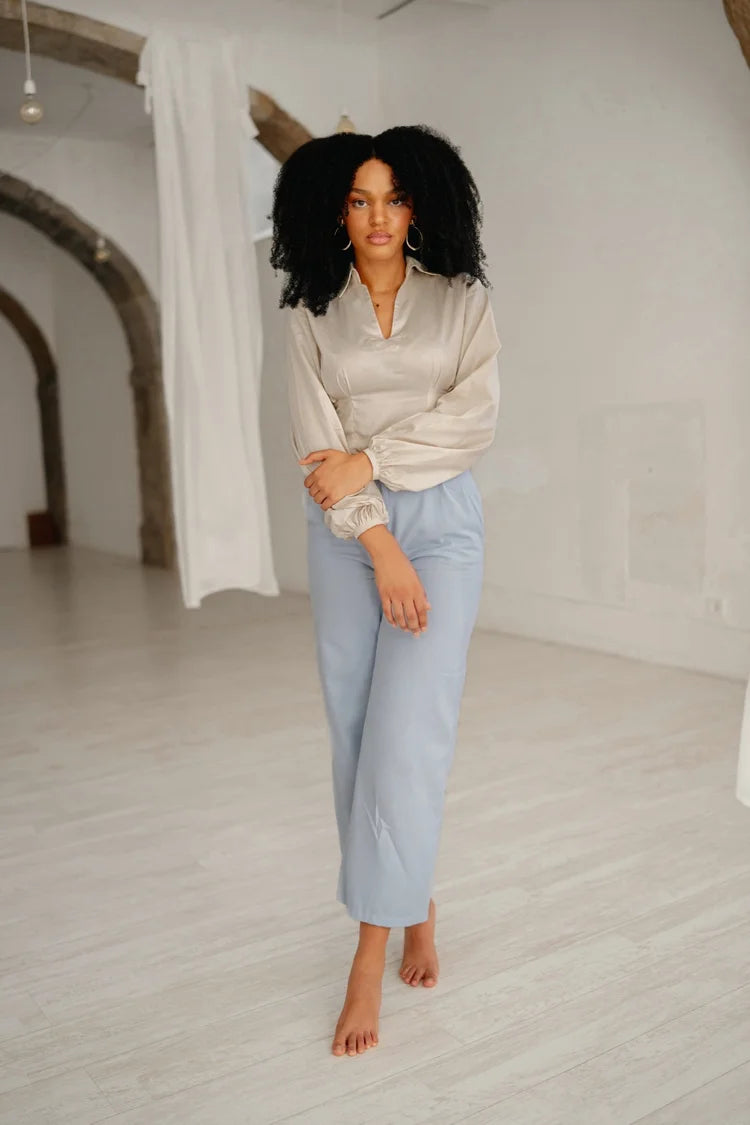 MICA BLOUSE - ECRU