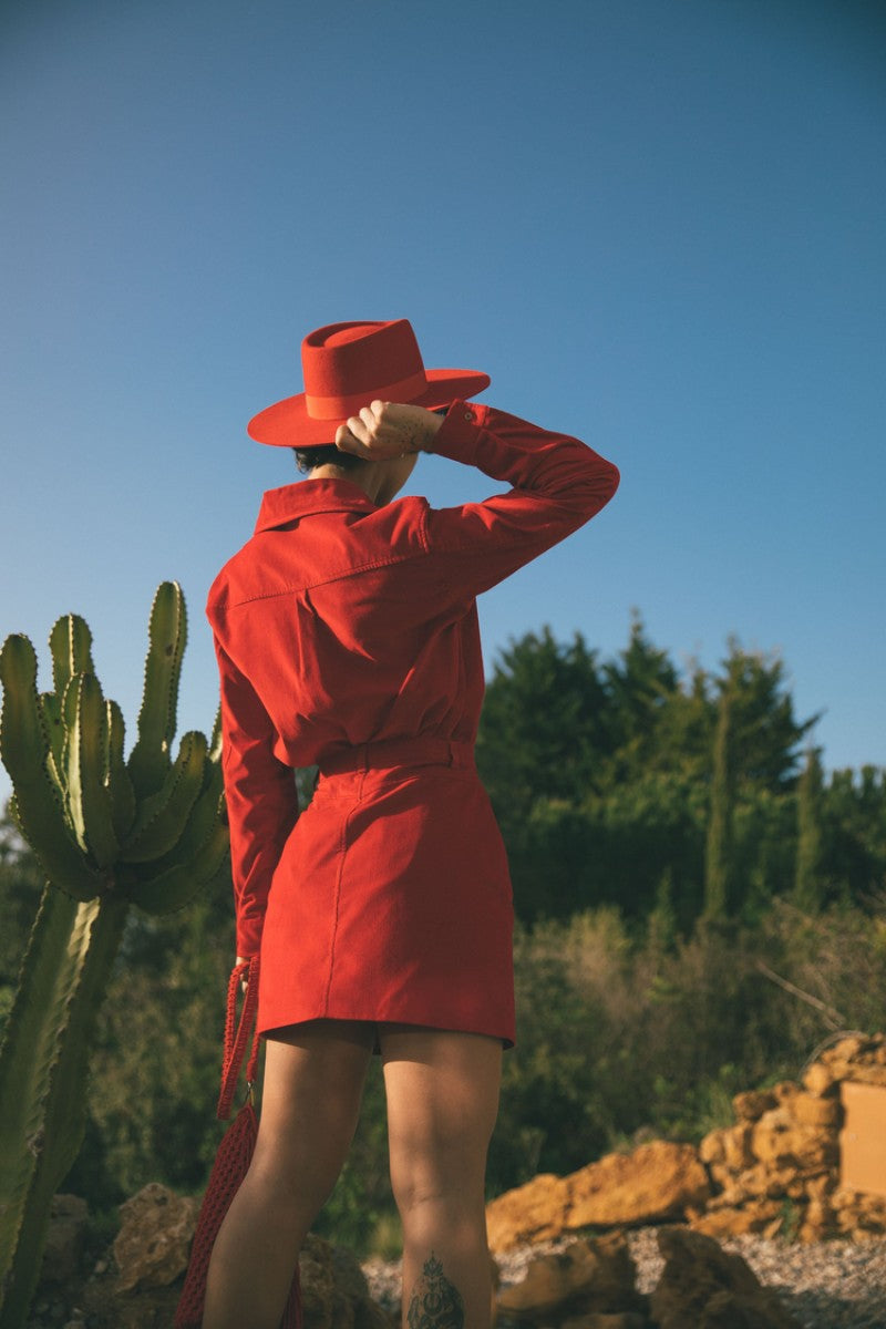 SCHEERI Shirrt - Red