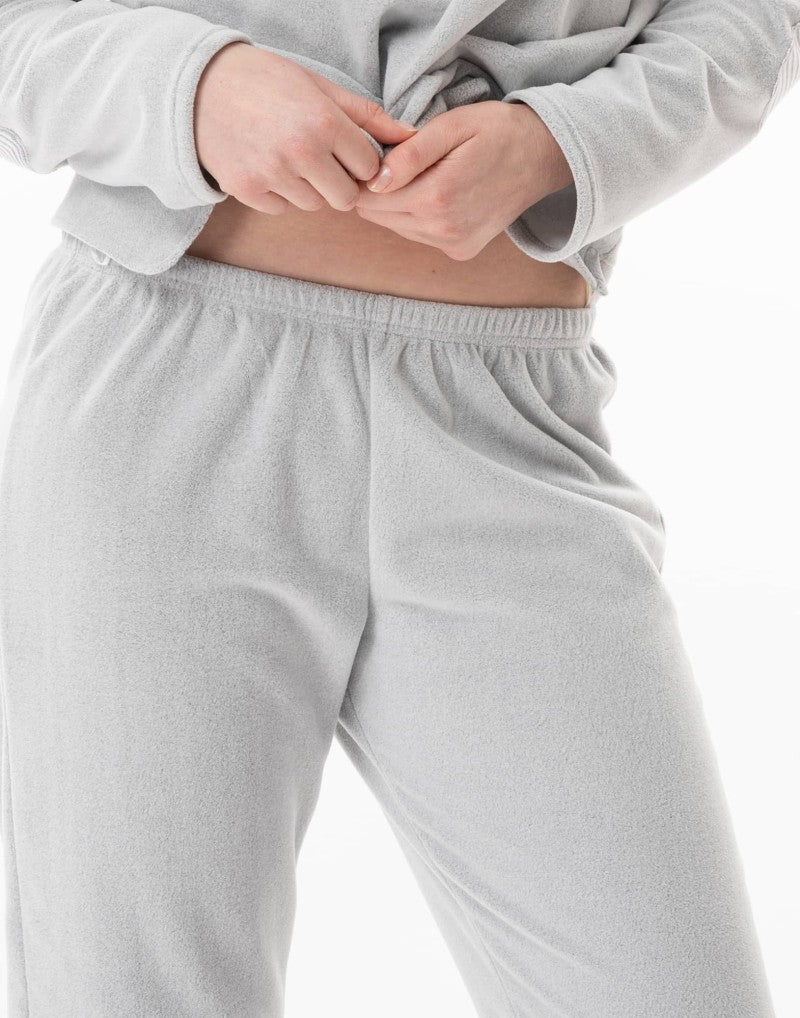 Ensemble homewear en micropolaire FLOCON Gris Chine