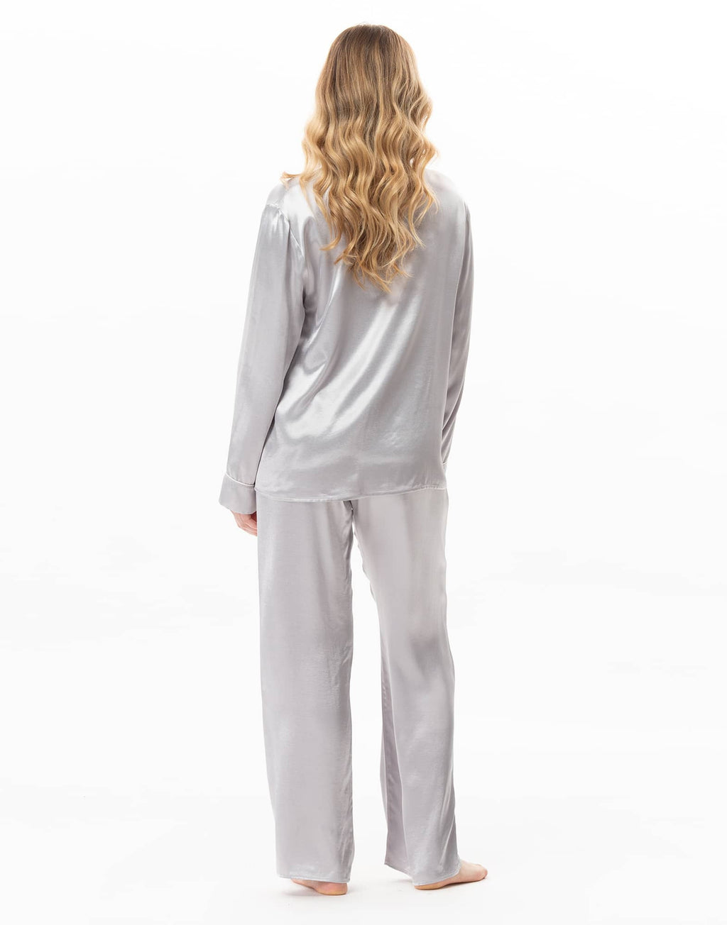 Button-down pyjamas in viscose DARCY Pearl