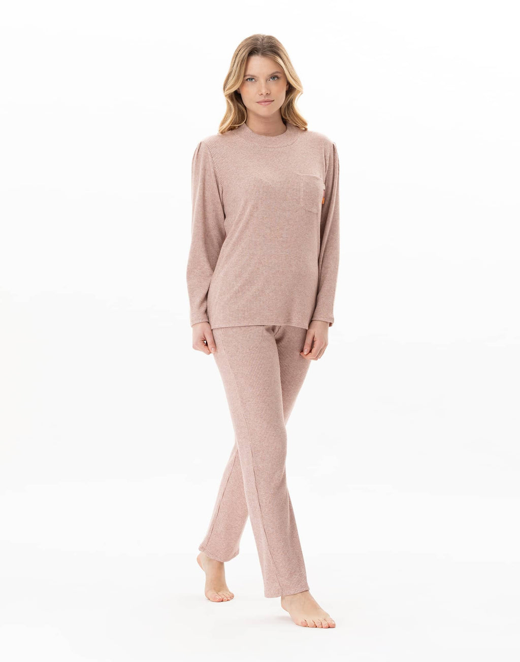 Ensemble homewear en maille tricot lurex KELLY Rose