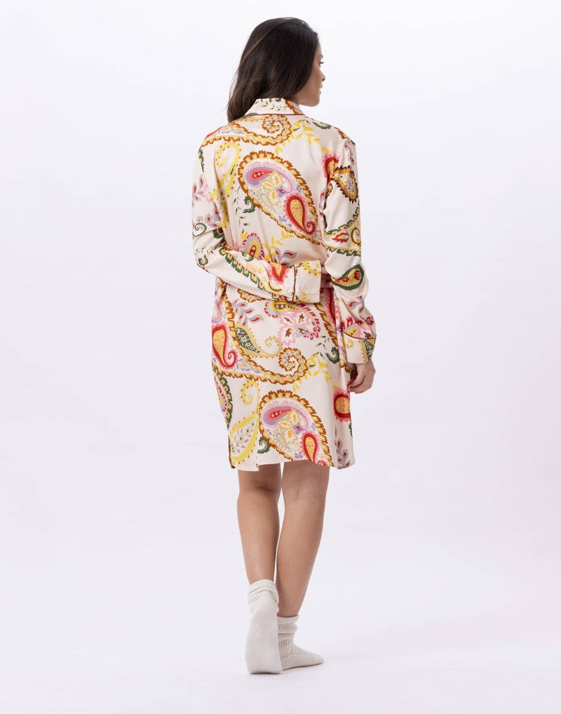 Chemise de nuit boutonnée en viscose ALLEGRA 805 Multico