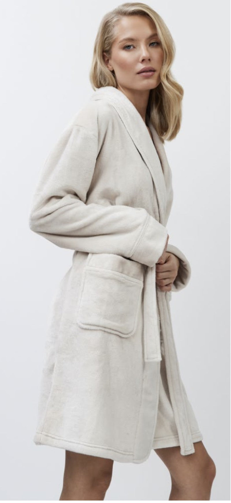 EVA BATHROBE ROSE