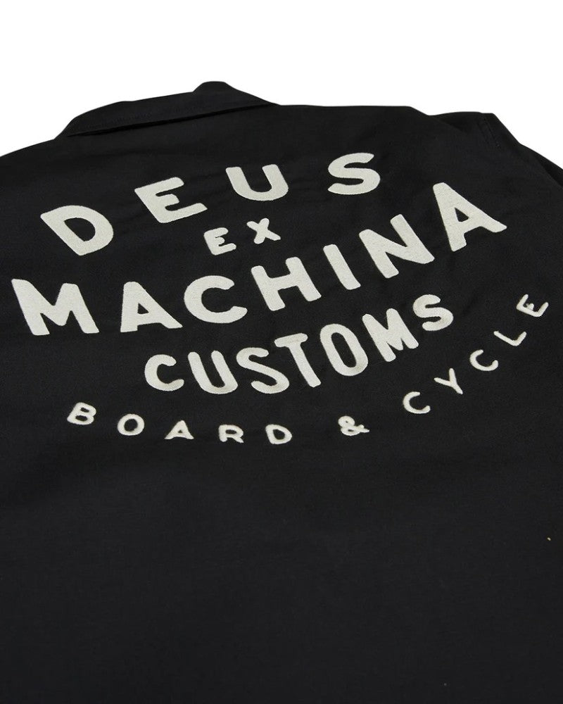 DEUS WORKSHOP COACH JACKET - BLACK