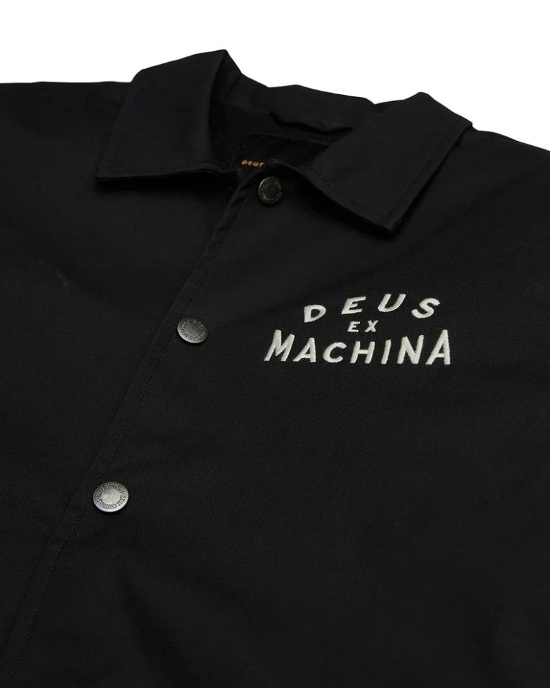 DEUS WORKSHOP COACH JACKET - BLACK