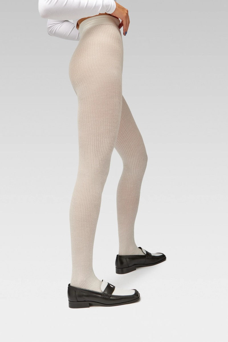 Cosmo Ribbed Wool Tights