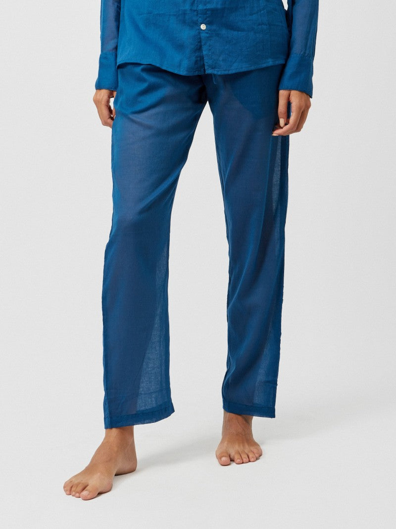 ESSENTIAL TROUSERS IN MIDNIGHT BLUE