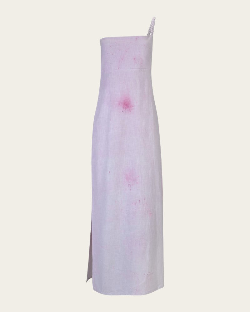POLLUX DRESS IN LILAC COCHONILLA
