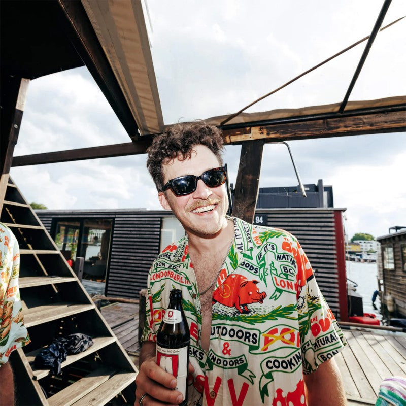The Dudes Cooking With Risks Hawaiian Shirt - multicolor