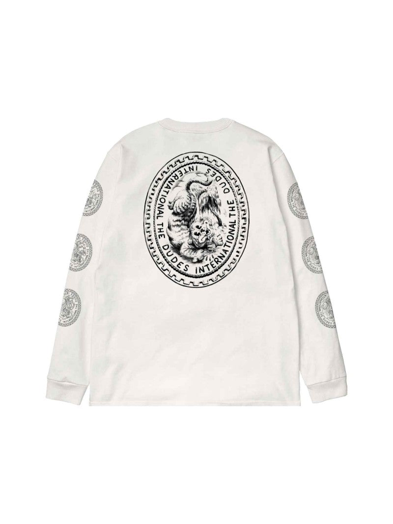 The Dudes International Classic Longsleeve T-Shirt - White