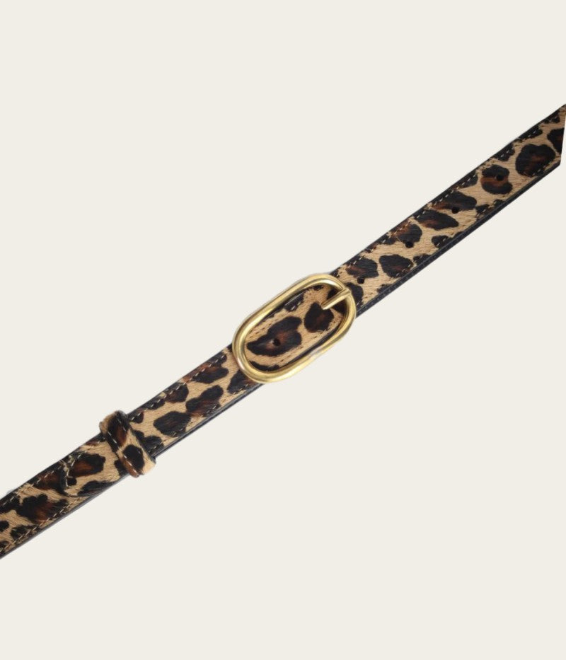 Edit Belt Black Leopard