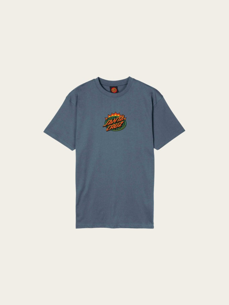 Santa Cruz T-Shirt Kendall End Of The Dot T-Shirt - Storm Grey