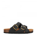 Samet Black Sandals