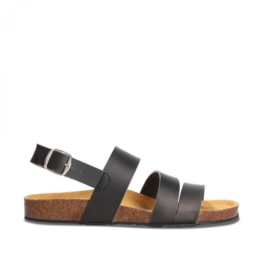 Madder Black Sandals