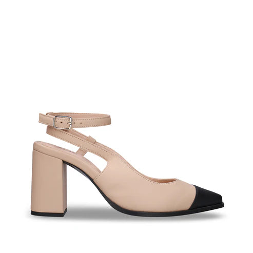 Adel Beige High-Heeled Shoes